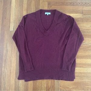 Madewell Cashmere V-Neck Sweater